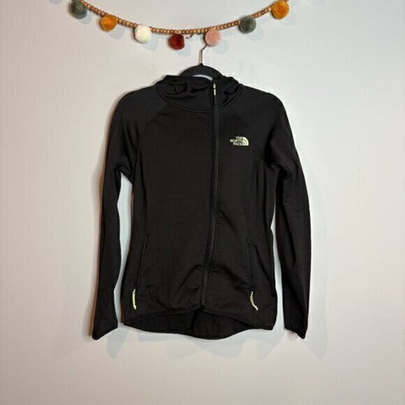 The North Face black Arcada asymmetrical jacket - Picture 1 of 5